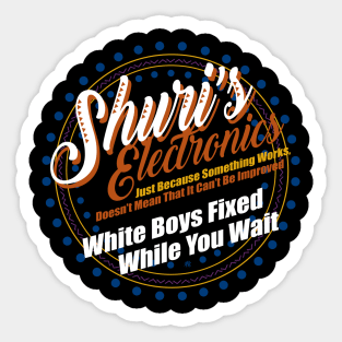 Shuri's Electronics Sticker